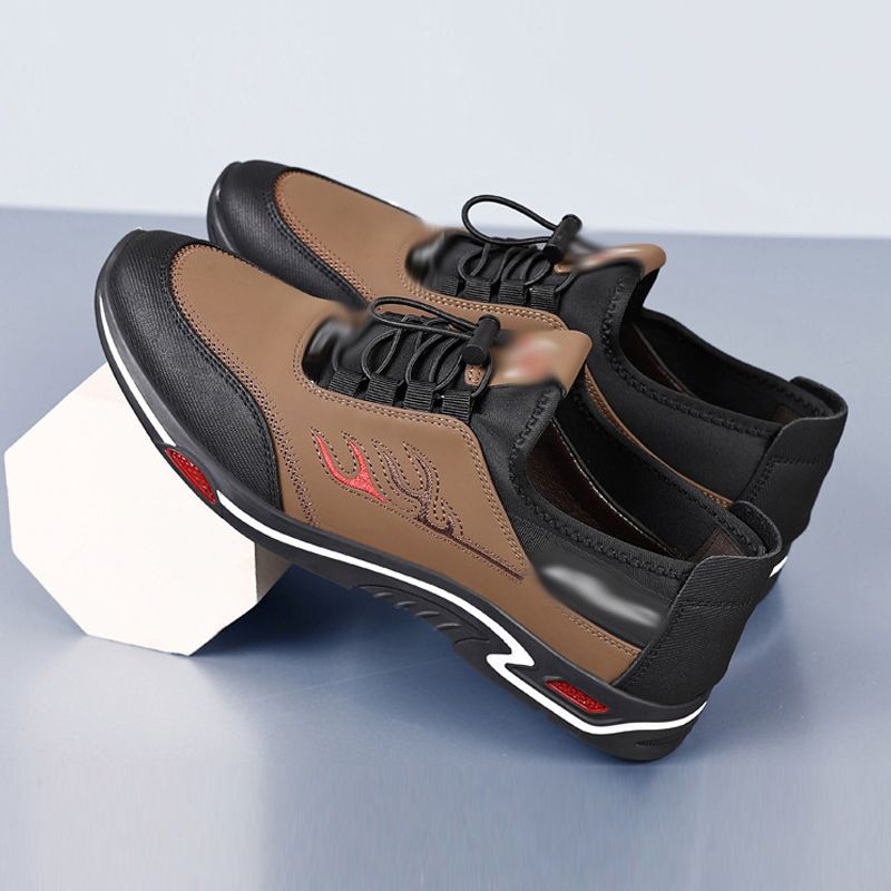 Men's shoes sports shoes Boys Athletic running shoes students fashion sneakers Driving shoes walking shoes gym shoes sneakers