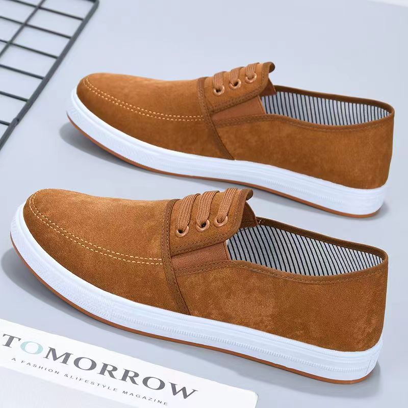 Men's casual clothes single shoes boys sneakers students running shoes Dad sports shoes driving shoes espadrille shoes flats loafers