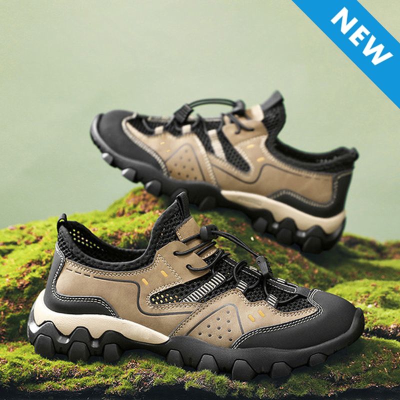 Freyr size 41-44 Men's mesh casual shoes sneakers dad soft soled cloth shoes boy's hollow out sandal fashion single shoes sports running shoes