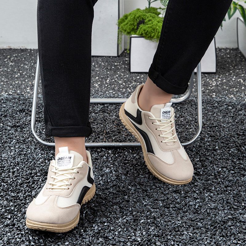 Freyr size 41-45 Men's shoes mesh casual shoes boy's sports shoes Student's running shoes flying wove athletic shoes Daddy's driving shoes sneakers
