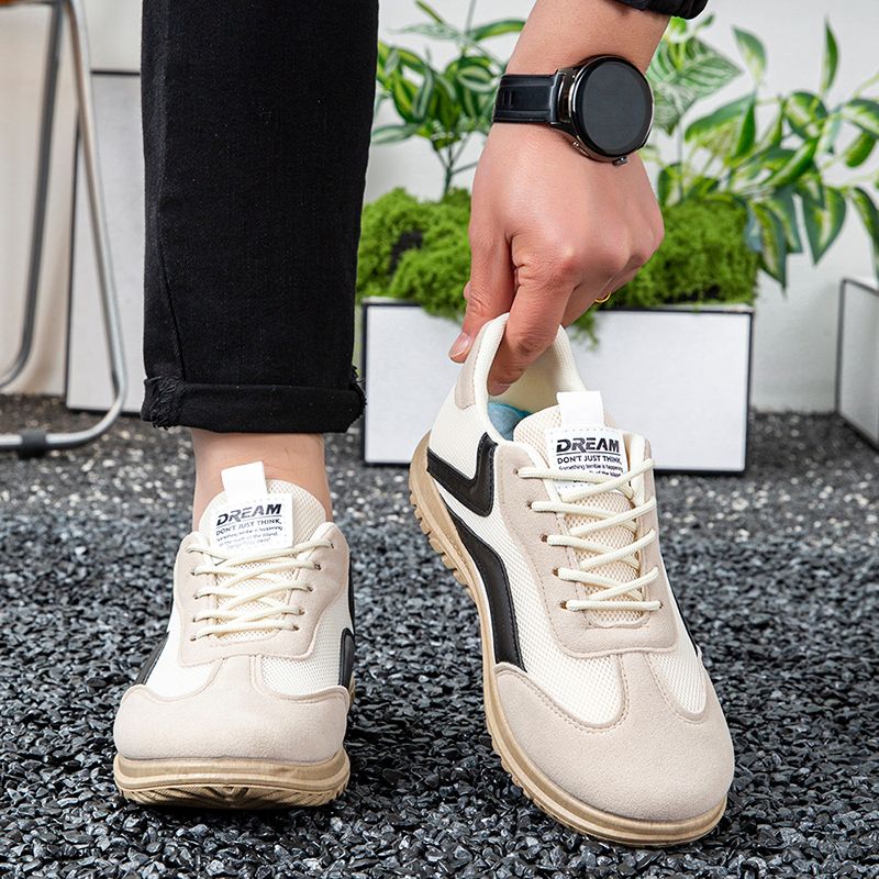 Freyr size 41-45 Men's shoes mesh casual shoes boy's sports shoes Student's running shoes flying wove athletic shoes Daddy's driving shoes sneakers