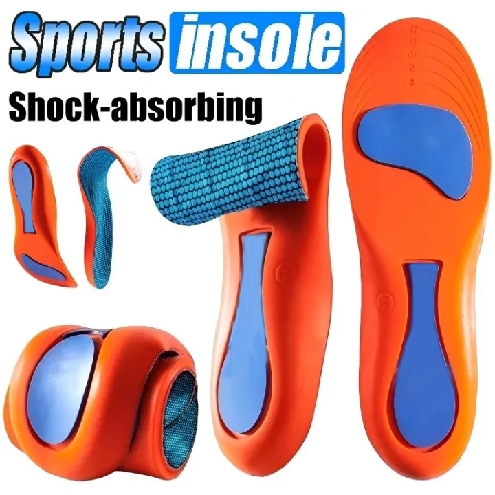 41-46 Adjustable Men's Shoes Pads Orthopedic Air Cushion Insoles Shock Absorption Anti-Pain Support for Shoes
