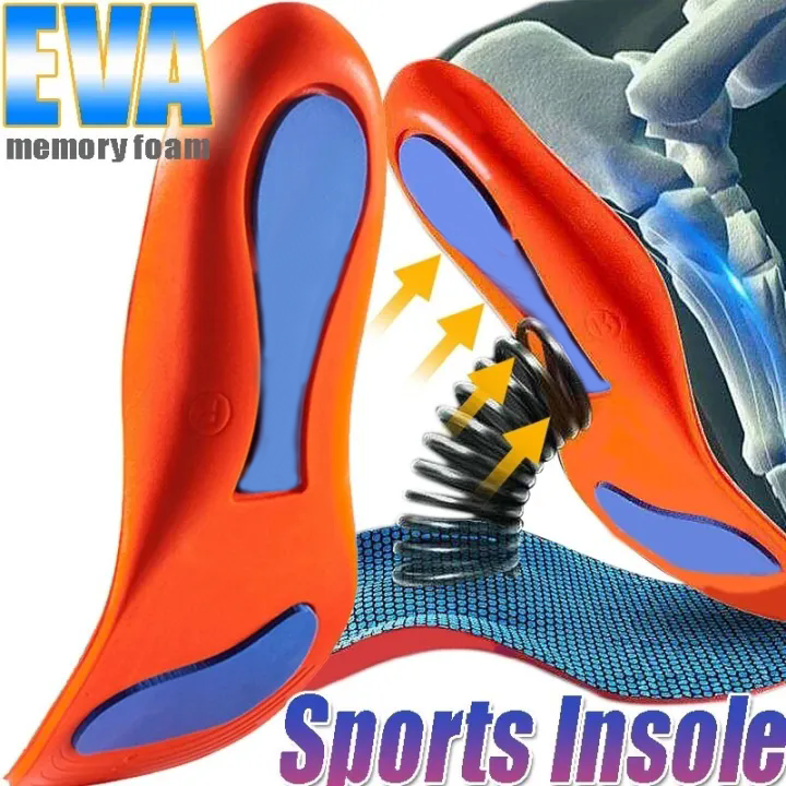 41-46 Adjustable Men's Shoes Pads Orthopedic Air Cushion Insoles Shock Absorption Anti-Pain Support for Shoes