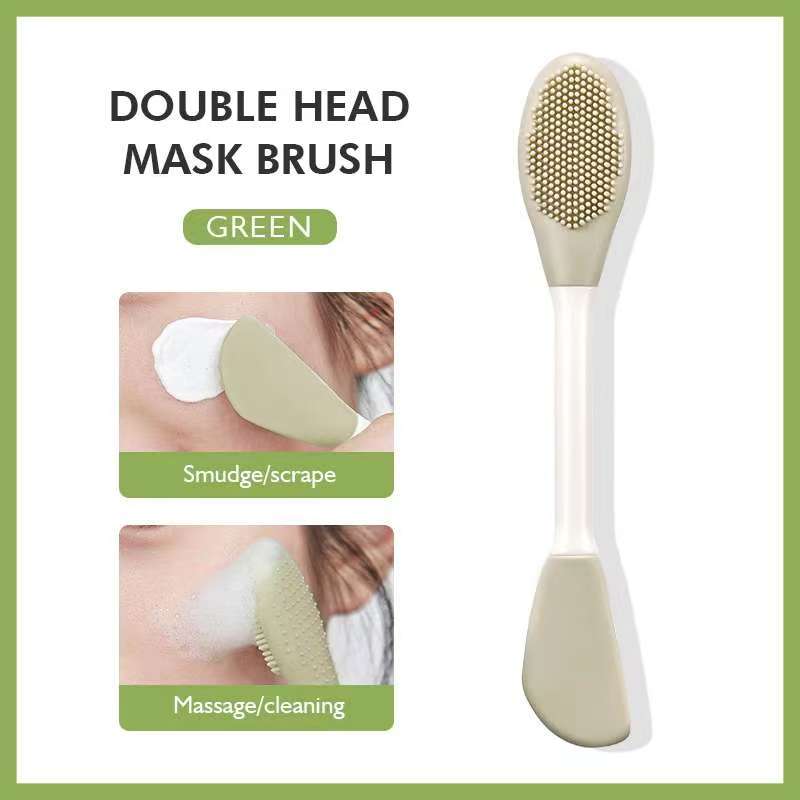 Silicone Mask Brush 2 In 1 Facial Cleansing Tool Scrub Pores Blackhead Deep Cleansing