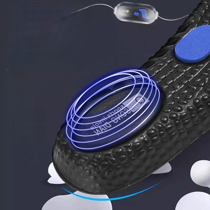 Men's Sports Cuttable Insoles Breathable Shock Absorption Pads for Enhanced Comfort - Essential Footwear Accessories