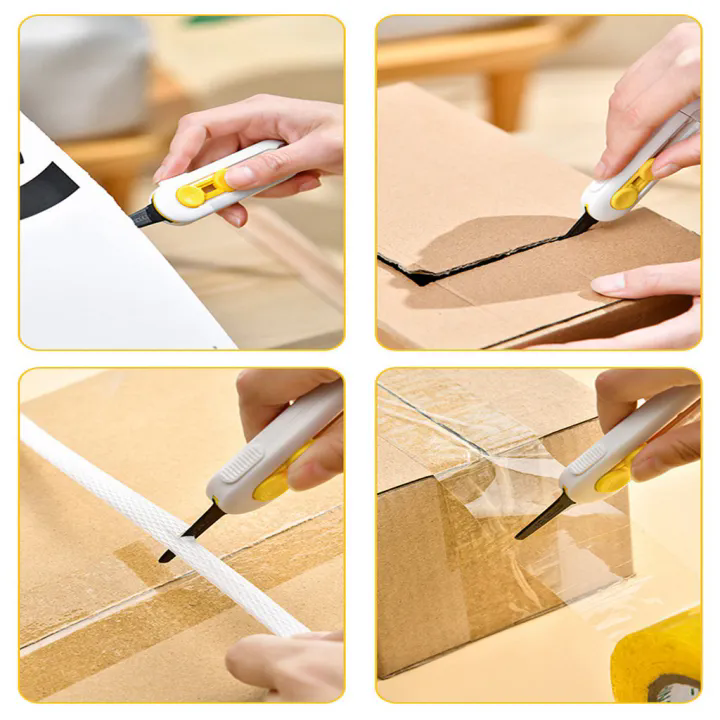 Mini Utility Knife Express Knife Magnetic Suction Does Not Hurt The Hand Portable Multi-function Cutting Knife