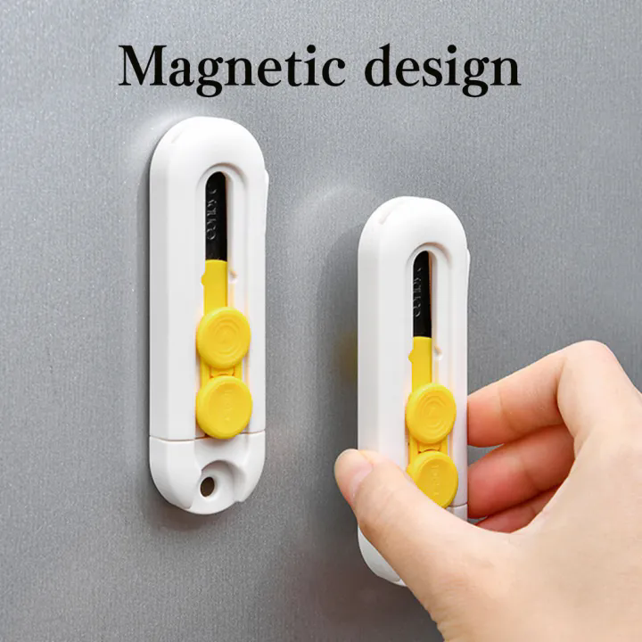 Mini Utility Knife Express Knife Magnetic Suction Does Not Hurt The Hand Portable Multi-function Cutting Knife