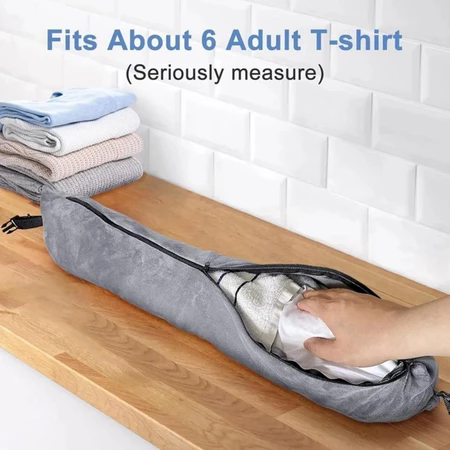 Travel Pillows Fillable Travel U-Neck Pillow Extra Storage Pocket Adjustable Soft for Comfortable Flights