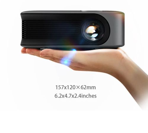 AUN Portable Projector Mini A30 Upgrade Home Theater Projectors 4K Video Play Via HD Port Smart Tv Screens Cinema Beam Laser 3D