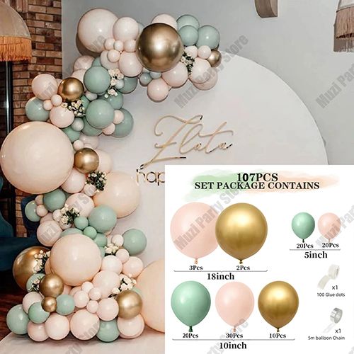 Balloon Garland Arch Kit Wedding Birthday Balloons Decoration Party Balloons For Baby Shower Decor