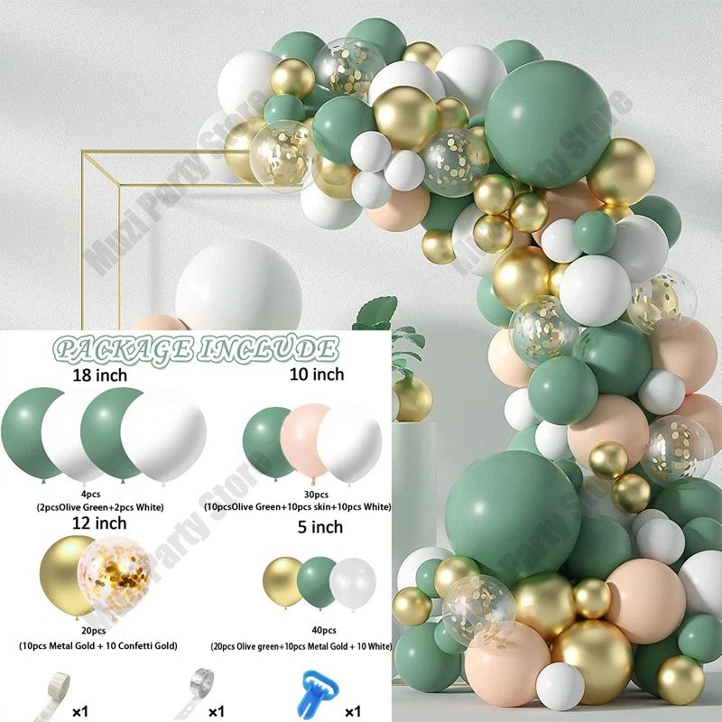 Balloon Garland Arch Kit Wedding Birthday Balloons Decoration Party Balloons For Baby Shower Decor