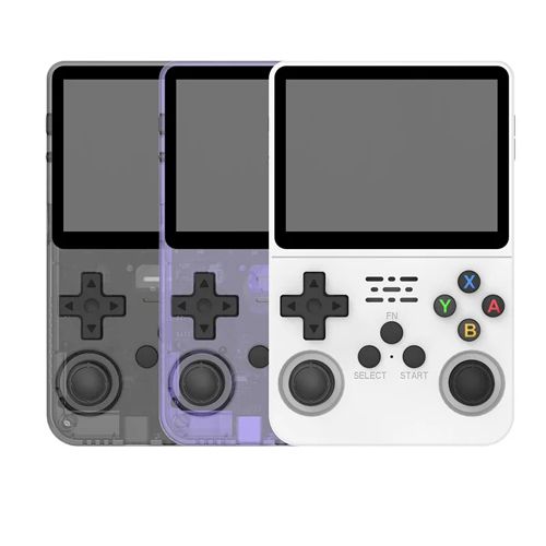 Open Source R36S Retro Handheld Video Game Console Linux System 3.5 Inch IPS Screen Portable Pocket Video Player R35S 128GB Games