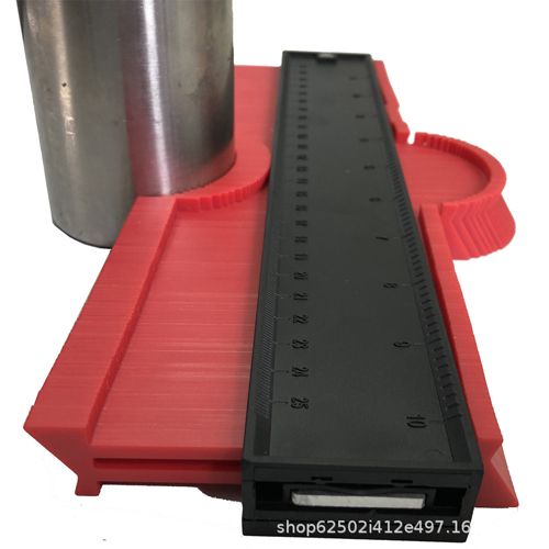 Profile Contour Gauge line Copier Ruler Cutting template Construction Woodworking Measuring instrument ceramic Tiling tiles tool