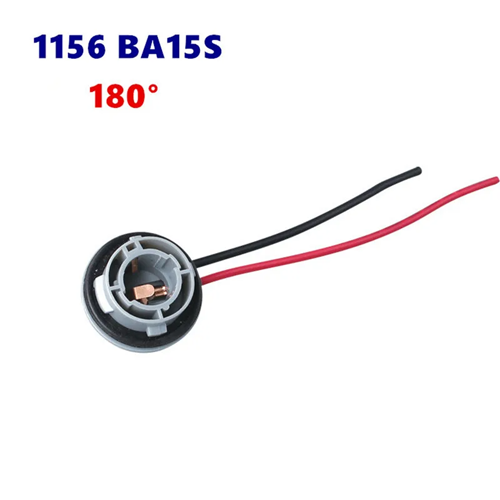 2Pcs Bulb Socket BA15S Lamp Holder P21W Adapter Base Connector Car Lights Base Parts BA15S 1156 382 High Quanlity