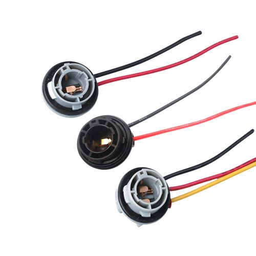 2Pcs Bulb Socket BA15S Lamp Holder P21W Adapter Base Connector Car Lights Base Parts BA15S 1156 382 High Quanlity