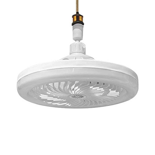 Modern Ceiling Fan With Light E27 Socket Led Ceiling Fan With 3 Lighting Adjustable Wind Speed Modes Remote Control For Garage