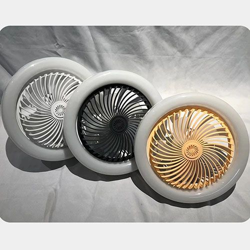 Modern Ceiling Fan With Light E27 Socket Led Ceiling Fan With 3 Lighting Adjustable Wind Speed Modes Remote Control For Garage