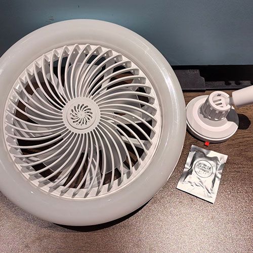 Modern Ceiling Fan With Light E27 Socket Led Ceiling Fan With 3 Lighting Adjustable Wind Speed Modes Remote Control For Garage
