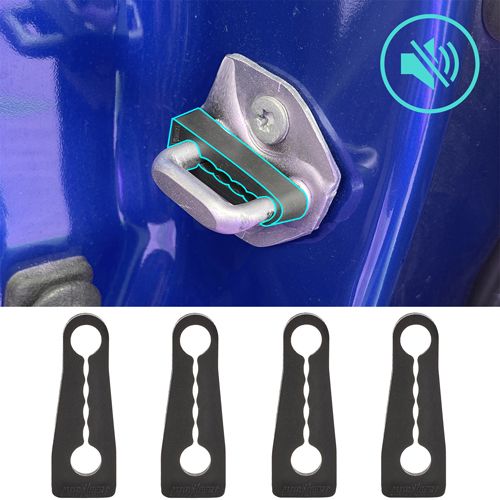 4PCS shock absorber rubber, suitable for Toyota and Volkswagen Audi Skoda seat car door lock cushioning damping gasket silencer mute replacement parts