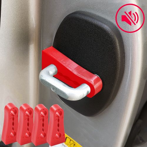 4PCS shock absorber rubber, suitable for Toyota and Volkswagen Audi Skoda seat car door lock cushioning damping gasket silencer mute replacement parts