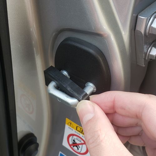 4PCS shock absorber rubber, suitable for Toyota and Volkswagen Audi Skoda seat car door lock cushioning damping gasket silencer mute replacement parts