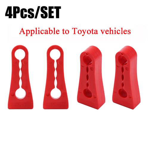 4PCS shock absorber rubber, suitable for Toyota and Volkswagen Audi Skoda seat car door lock cushioning damping gasket silencer mute replacement parts