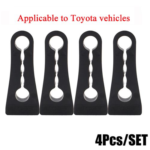 4PCS shock absorber rubber, suitable for Toyota and Volkswagen Audi Skoda seat car door lock cushioning damping gasket silencer mute replacement parts