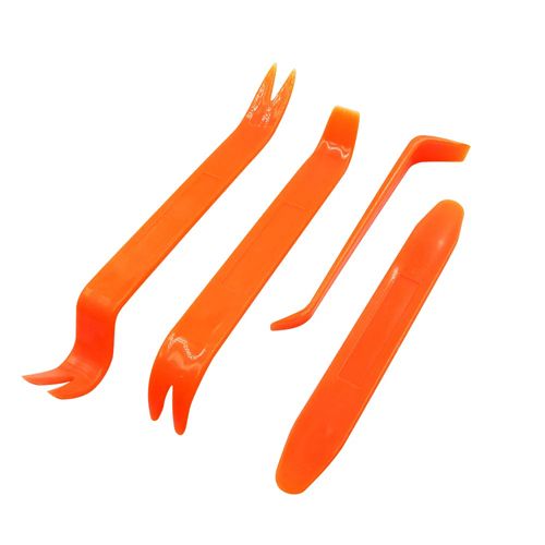 4 Stks/set Draagbare Auto Panel Removal Tool Kit Nail Puller Radio Audio Deur Pry Reparatie Clip Trim Dash Removal Installer hand Tool