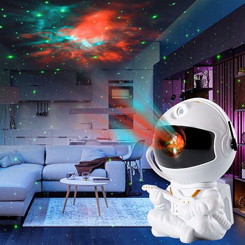 Galaxy Star Astronaut Projector LED Night light Starry Projection light Decorate bedroom Room Decorate children's gifts