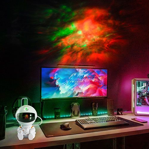 Galaxy Star Astronaut Projector LED Night light Starry Projection light Decorate bedroom Room Decorate children's gifts