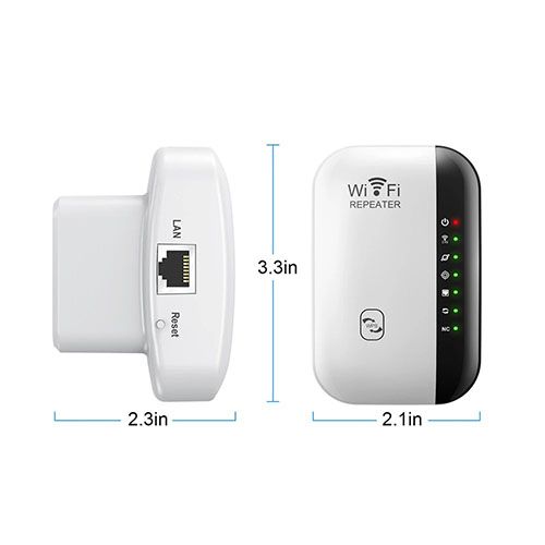 2024 New Arrivals 300Mbps Wireless WIFI Repeater 2.4G Booster Router Wifi Range Extender With network cable Wi-Fi Signal Amplifier 802.11N Network Card Adapter For PC 7 Status Light Wireless Repeater