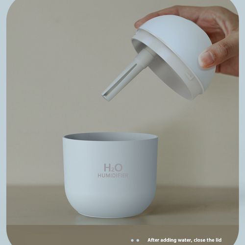 2024 New Arrivals Air Humidifier Cute Aroma Diffuser With LED Night Light Cool Mist For Bedroom Home Car Plants Purifier Humificador Home Appliances