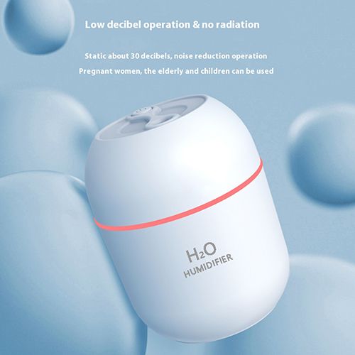 2024 New Arrivals Air Humidifier Cute Aroma Diffuser With LED Night Light Cool Mist For Bedroom Home Car Plants Purifier Humificador Home Appliances