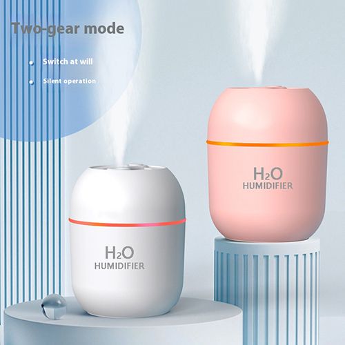 2024 New Arrivals Air Humidifier Cute Aroma Diffuser With LED Night Light Cool Mist For Bedroom Home Car Plants Purifier Humificador Home Appliances