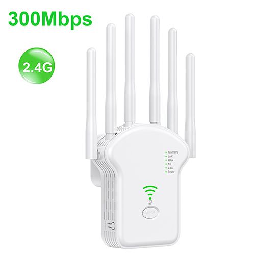 WiFi Repeater Wireless Router 1200Mbps 2.4G 5G Signal Cover Extender High Gain 6 Antenna Network Amplifier Range Signal Booster