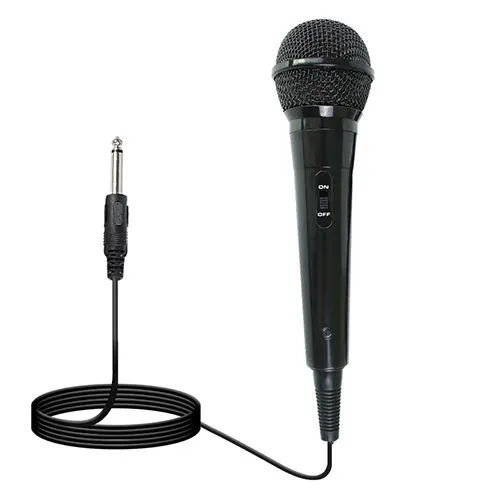 Handheld Microphone Suited for Speakers, Karaoke Singing Machines Cardioid Mic Dynamic Vocal Mic for Outdoor Activity