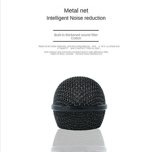 Handheld Microphone Suited for Speakers, Karaoke Singing Machines Cardioid Mic Dynamic Vocal Mic for Outdoor Activity