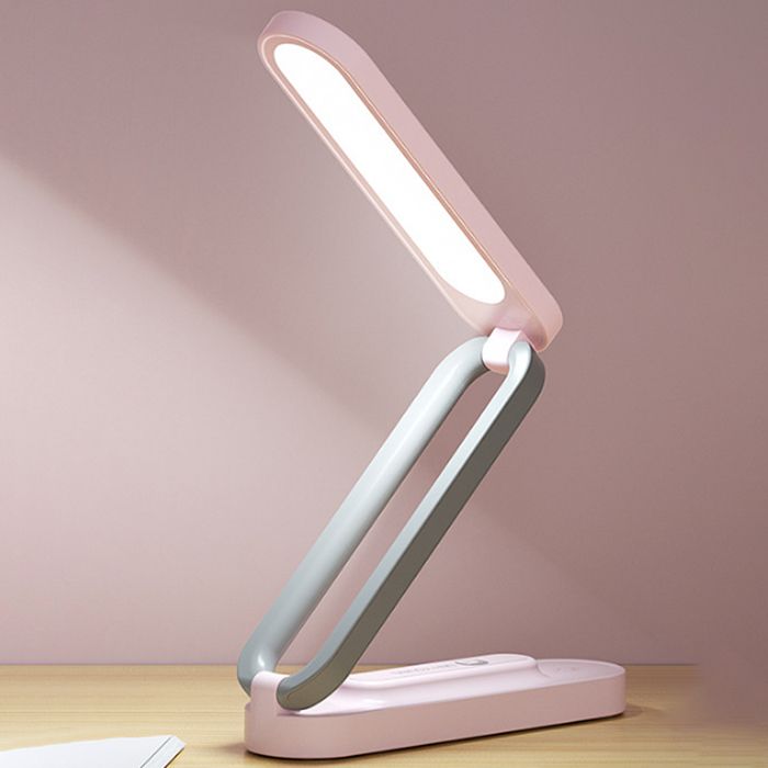 2025 New Arrivals LED Desk Light Foldable Reading Light USB Rechargeable Desk Lamp Eye Protection 3-Level Dimming Lighting Table Lamp Bedside Living Bedroom Charging Night Light Charging Portable lamp