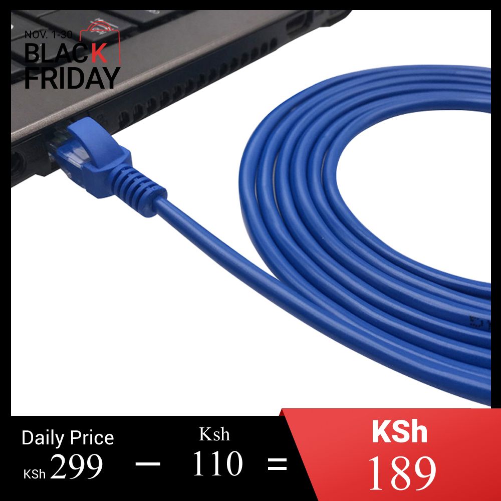 Black Friday Discounts for 3M CAT5E Ethernet Internet RJ45 Cable, Lan ...