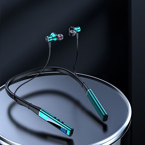 TWS 100 hours Wireless Earphone Bluetooth Magnetic Neckband Headphone IPX5 Waterproof Sport Headset Noise Cancelling Micophone