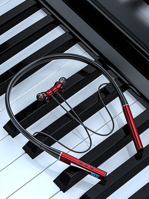 TWS 100 hours Wireless Earphone Bluetooth Magnetic Neckband Headphone IPX5 Waterproof Sport Headset Noise Cancelling Micophone