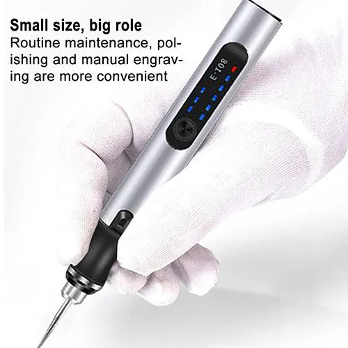 Electric Mini Grinder Engraving Pen Wireless Grinder Cordless Micro Rotary Tools Drill for Jewelry Metal