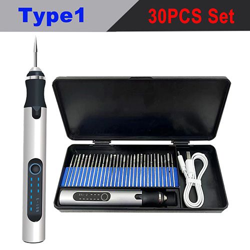 Electric Mini Grinder Engraving Pen Wireless Grinder Cordless Micro Rotary Tools Drill for Jewelry Metal
