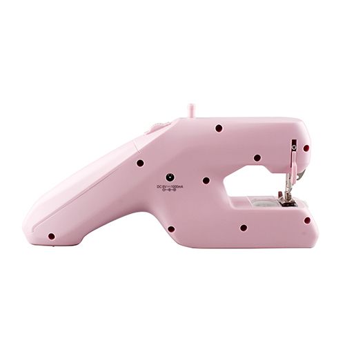 Sewing Machine Household Mini Handheld Portable Electric Two-wire Sewing Machine Pink White