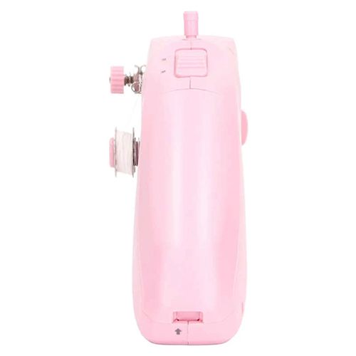 Sewing Machine Household Mini Handheld Portable Electric Two-wire Sewing Machine Pink White