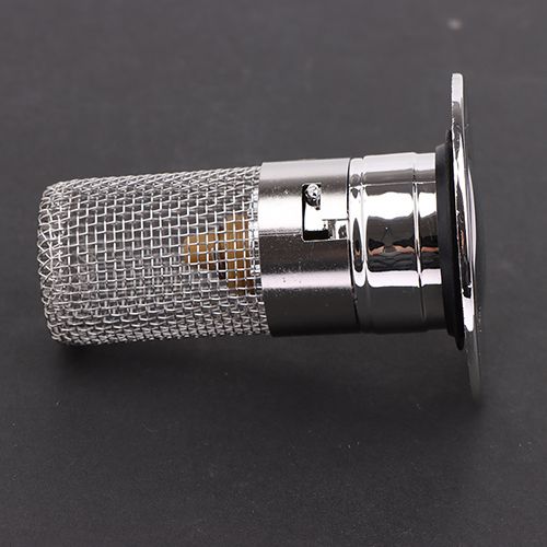 Bathroom Sink Plug Stopper Pop-Up Sink Drain Strainer Plug Universal Basin Core Drain Filter For 8cm Depth Shower Sink Filters