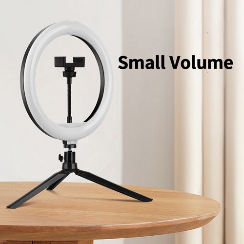 10inch 26cm Selfie Ring Light Photography Fill Lighting Led Ring Lamp for Video Recording Live Broadcast Selfie Led Lamp for Tiktok Youtube Makeup Video Live Studio Ring Lamp