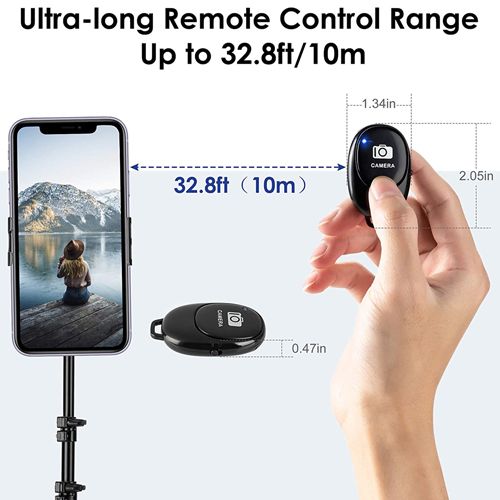 Tripod For Phone Flexible Sponge Octopus Mini Tripod For IPhone Mini Camera Tripod Phone Holder Clip Stand,  Mini Bluetooth-compatible Remote Control Button Wireless Controller Self-Timer Camera Stick