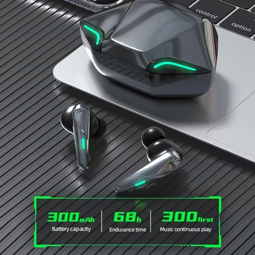 New Arrivals Bluetooth 5.0 Earphones TWS Wireless SportHeadphones Hanging Ear Touch Earphone Gaming Wireless Bluetooth Headset Earphone Bluetooth Earbuds HIFI With Mic Charging Box
