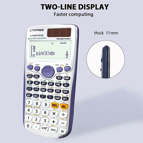 24 Bit Scientific Calculators Standard Function Calculadora Student Exam Calculadora Cientifica Portable Scientific Calculator School Office Stationeries Multifunction Stationery Scientific Tool